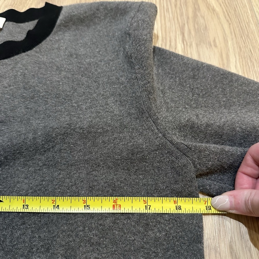 Aritzia Babaton Approach Cardigan Wonder Yarn Lady Sweater. Sz S Black Gray - Picture 7 of 10
